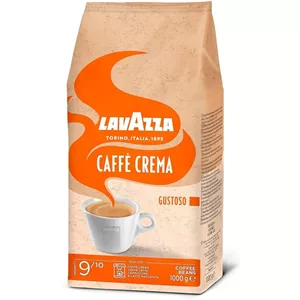 دانه قهوه لاواتزا کافه کرما Lavazza Caffe Crema Gustoso وزن 1000 گرم 
