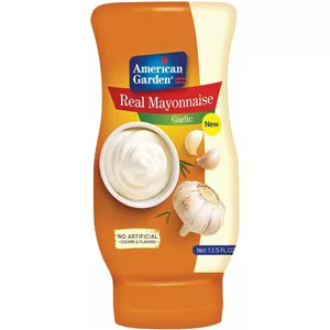 سس مایونز سیر امریکن گاردن American Garden Garlic Mayonnaise وزن 400 گرم