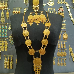 ست کامل الیزابت/بدلیجات روح گندم/طرح طلا