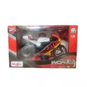 ماکت موتور  DUCATI  MAISTO مقیاس 1:6 رنگ زرد