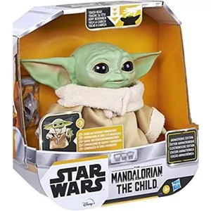 اکشن فیگور عروسک بیبی یودا به همراه گردنبند با قابلیت تولید صدا و حرکت STAR WARS