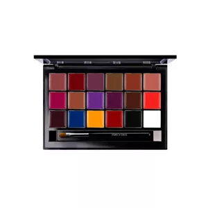 پالت رژلب 18 رنگ فوراور52PRO ARTIST