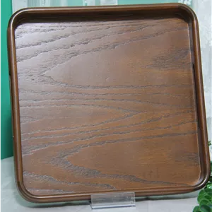 سینی چوبی مربع چوب گردو و راش کیفیت عالی
