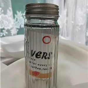 جا ادویه شیشه ای درب استیل