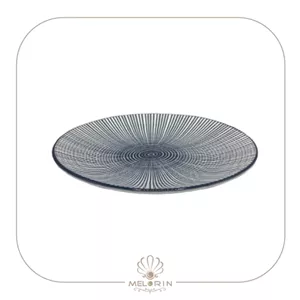 پیش دستی بزرگ گرد آبی خطی برند دنی هوم Danny Home