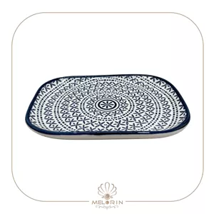 مزه خوری سرامیکی دنی هوم طرح ایکس مستطیل