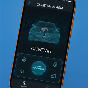 دزدگیر چیتا ۳۱۵ بلوتوثی مدل XD03