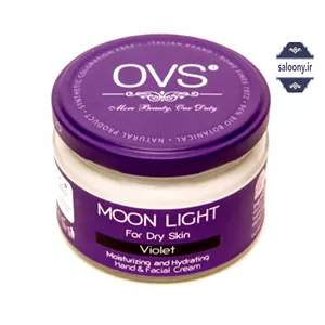 کرم OVS آبرسان مون لایت گل بنفشه مناسب پوست خشک او وی اس
