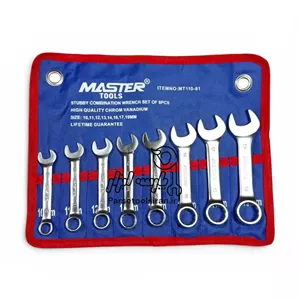 آچار یکسر رینگی کوتاه 8 عددی مستر مدل MT110-81