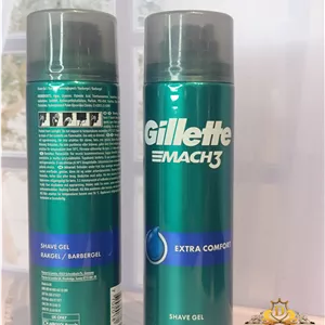 ژل اصلاح ژیلت GILLETTE اصل اروپا مدل Extra Comfort حجم 200 میلی لیتر