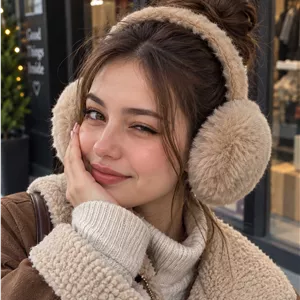 گوش‌گیر زنانه تاشو خزدار
