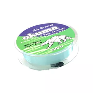 نخ ماهگیری ریسه okuma اوکوما سایز 0.25, 0.30 , 0.35 , 0.40 , 0.45 میلی متر