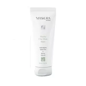 ‫ماسک خاک رس و عصاره ماچا Maskura 100ml‬‏ ماسکورا