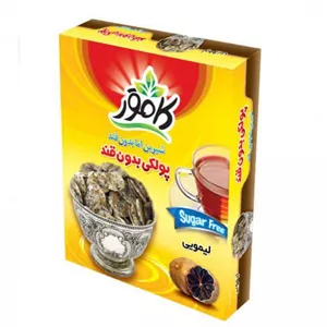 پولکی لیمویی بدون قند و رژیمی کامور
