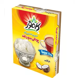 پولکی نارگیلی بدون قند و رژیمی کامور