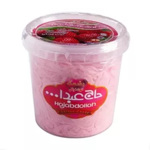 پشمک توت فرنگی حاج عبدالله سطلی