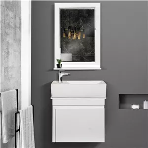 کابین روشویی مدل آندره سفید