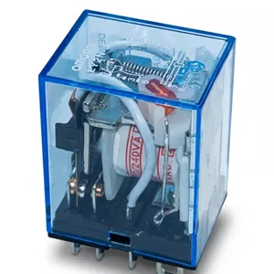 رله امرون 220 ولت 10 آمپر 8 پایه | Omron LY2N-J 220VAC