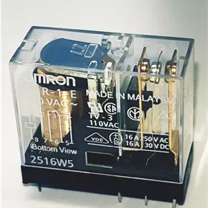 رله امرون 110 ولت 10 آمپر 5 پایه سوزنی|Omron G2R-1-E 110VAC