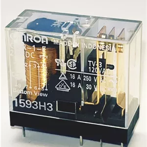 رله امرون 24 ولت 10 آمپر 8 پایه سوزنی|Omron G2R-1-E 24VDC