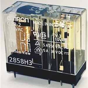 رله امرون 110 ولت 5 آمپر 8 پایه سوزنی|Omron G2R-2 110VAC