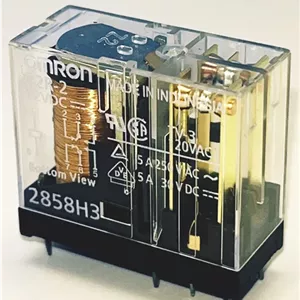رله امرون 12 ولت 5 آمپر 8 پایه سوزنی | Omron G2R-2 12VDC