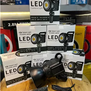ویدیو لایت 400W SabetLight نور ثابت حرفه‌ای عکاسی، ولاگ و یوتیوب
