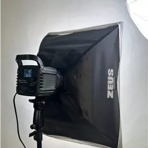 کیت سافت باکس 60×90 همراه ویدیو لایت 400 وات با پایه حرفه‌ای | مناسب تولید محتوا و استودیو