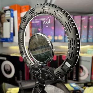 رینگ لایت ۹۶ وات مدل 416promax پک کامل با پایه حرفه ای