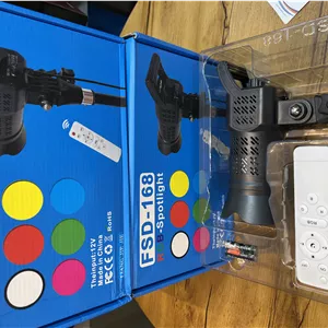 اسپات لایت RGB FSD-168 نور استودیویی حرفه‌ای با ریموت