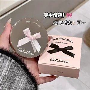 پنکک فشرده و پودر فیکس کاکاشو مدل پاپیونی 🎀🖤
