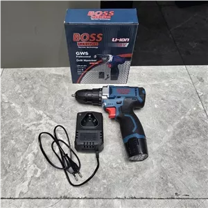 دریل شارژی ۱۸ ولت تک باتری برجسته اصلی باس مدل 18max01