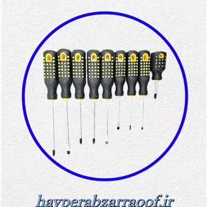 ست پیچگوشتی ۹ عددی اوکی مدل OK9 با دسته لاستیکی و کیف برزنت