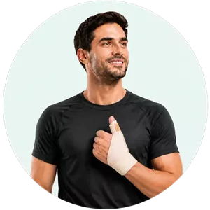 شست بند طبی آتل دار هُماس طب