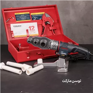 جوش لوله های پلاستیکی 1350وات مدل 7135M  جعبه فلزی (ساخت ایران)