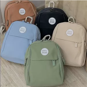 ساک ورزشی طرح نایک زیپ چاپدار | جاکفشی دار، ضد آب، جای قمقمه 47x27