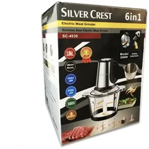 خردکن سیلور کرست مدل sc-4030توان 3000wوات ۱۲ تیغ طلایی