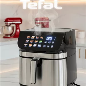 سرخکن دوالمنت تفال- ظرفیت 18/2 لیتر-تمام استیل سبددار- توان 3000 وات مدل TF8088
