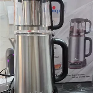 چای ساز یونیک مدل ۳۱۲۳ کتری استیل ظرفیت ۲.۵ لیتر