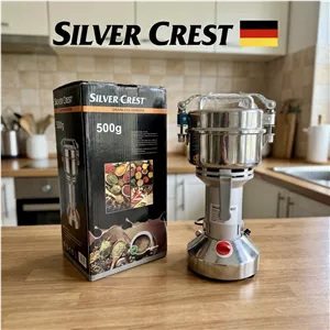 آسیاب برقی 500 گرمی برند سیلور کرست مدل Silver Crest کارتن مشکی