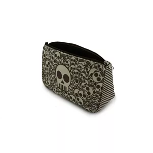 کیف مچی کتان طرح Dummy Skulls