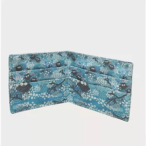 کیف پول کتان طرح Black owls