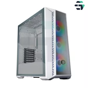 کیس کامپیوتر Cooler Master MasterBox 520 Mesh White ARGB Mid Tower