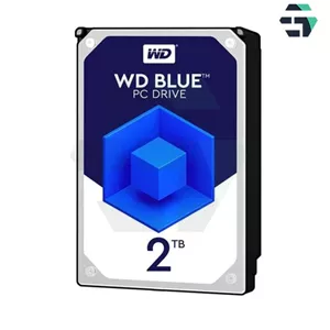 هارددیسک وسترن دیجیتال مدل آبی ظرفیت 2 ترابایت