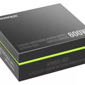 پاور کامپیوتر گرین 600 وات مدل GREEN GP600A GED 80Plus Bronze