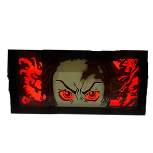 لایت باکس طرح تانجیرو انیمه شیطان کش (demon slayer)