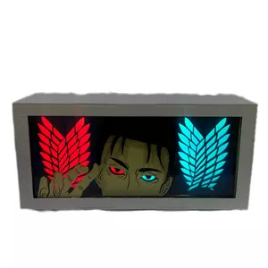 لایت باکس طرح ارن انیمه اتک آن تایتان (attack on titan)
