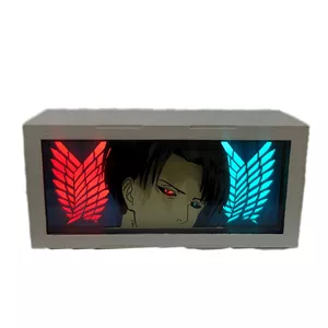 لایت باکس طرح لیوای انیمه اتک آن تایتان (attack on titan)