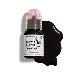 رنگ تاتو بلکیش براون Blackish Brown 