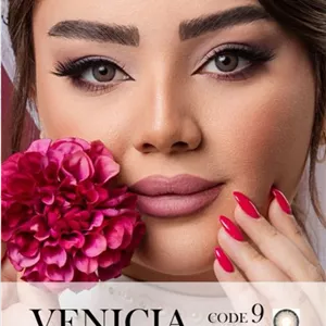 خرید لنز رنگی چشم ونیسیا Venicia مدل تورنتو Toronto کد 9 | لنز سالانه با پوشش کامل